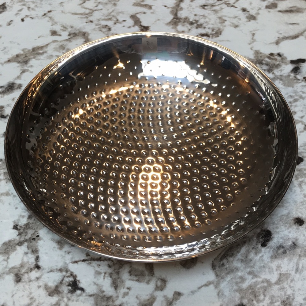Nespresso Hammered Stainless Steel Mini Tray